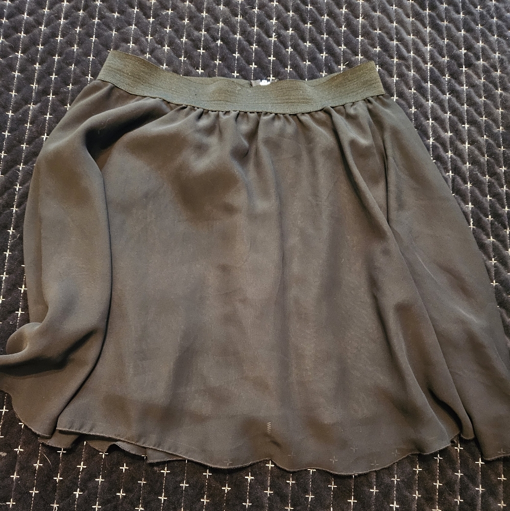 VAMP Y2k Gothic Black Skirt.